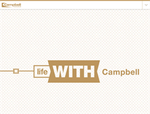 Tablet Screenshot of campbellhomes.com